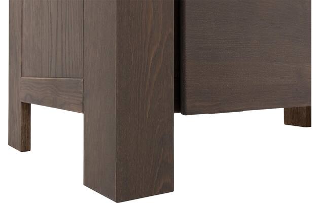 Goossens tv meubel clear donker bruin eiken - 8215850-06