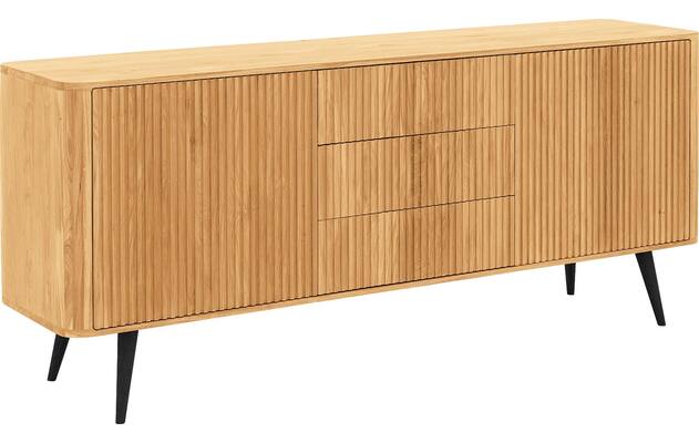 Goossens dressoir seppe blank eiken - 8215868-02