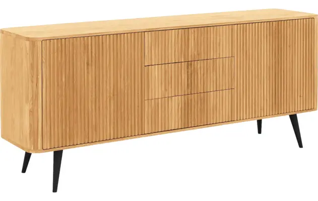 Goossens dressoir seppe blank eiken - 8215868-02