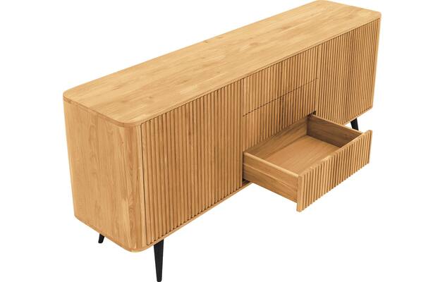 Goossens dressoir seppe blank eiken - 8215868-03
