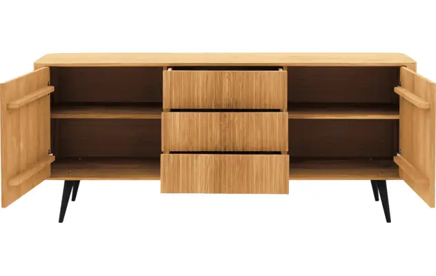 Goossens dressoir seppe blank eiken - 8215868-04
