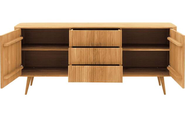 Goossens dressoir seppe blank eiken - 8215869-04