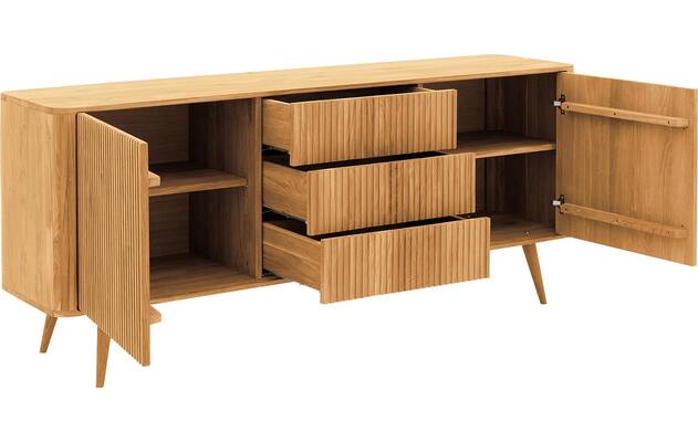 Goossens dressoir seppe blank eiken - 8215869-05
