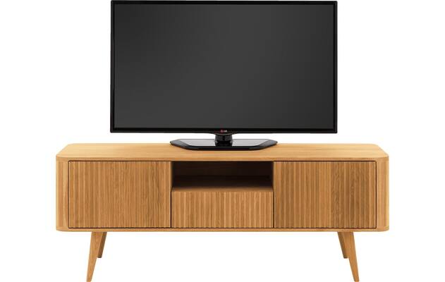 Goossens tv meubel seppe blank eiken - 8215875-06