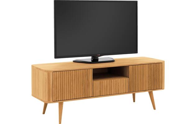 Goossens tv meubel seppe blank eiken - 8215875-07