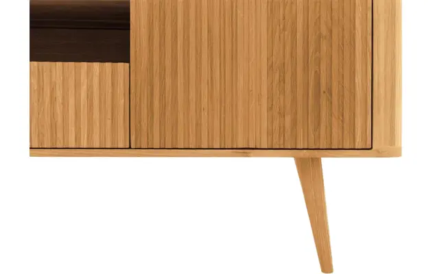 Goossens tv meubel seppe blank eiken - 8215875-08