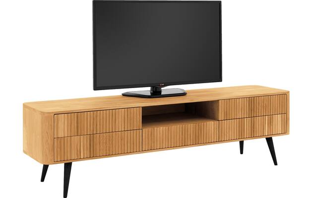 Goossens tv meubel seppe blank eiken - 8215876-07