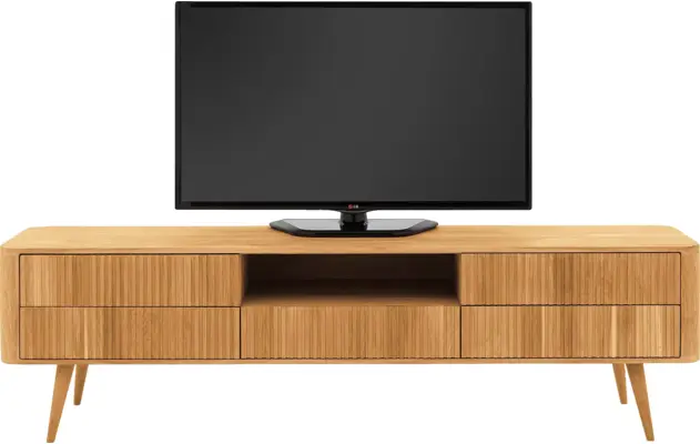 Goossens tv meubel seppe blank eiken - 8215877-06