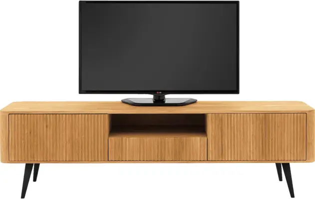 Goossens tv meubel seppe blank eiken - 8215878-03