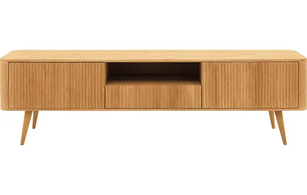 Goossens tv meubel seppe blank eiken - 8215879-01