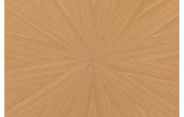 Goossens basic eettafel sanoa blank eiken - 8215945-08