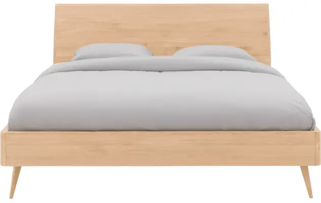 Goossens excellent bedframe dodge blank eiken - 8215951-01