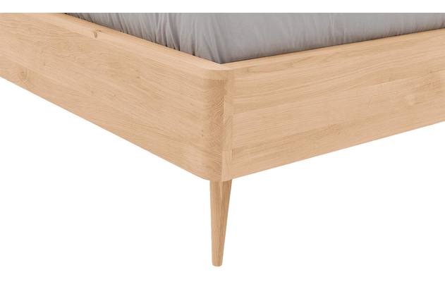 Goossens excellent bedframe dodge blank eiken - 8215951-06-A