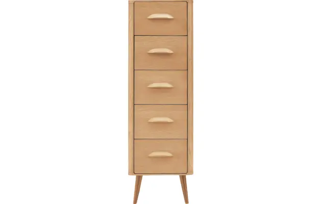 Goossens excellent ladekast dodge blank eiken - 8215955-01