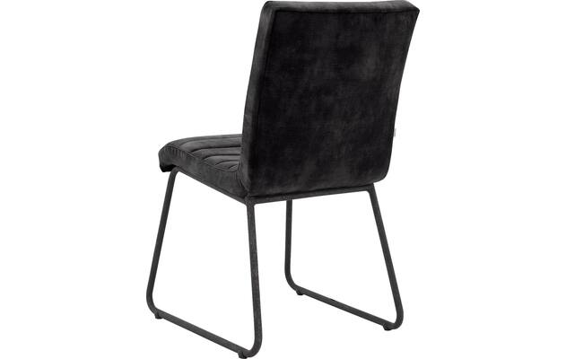 Goossens eetkamerstoel dax grijs stof - 8216143-04