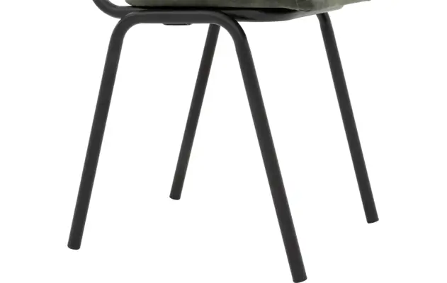 Goossens eetkamerstoel chaplin groen stof - 8216148-05