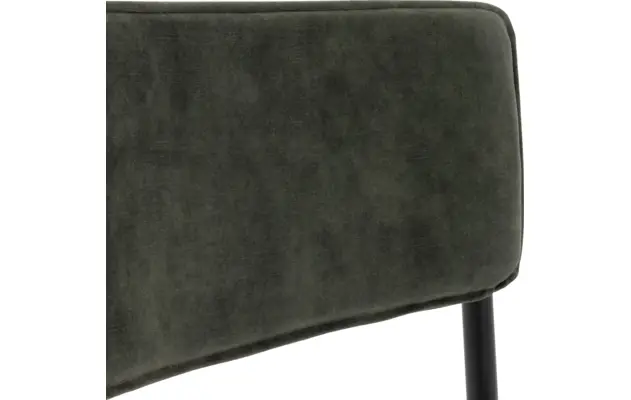 Goossens eetkamerstoel chaplin groen stof - 8216148-06