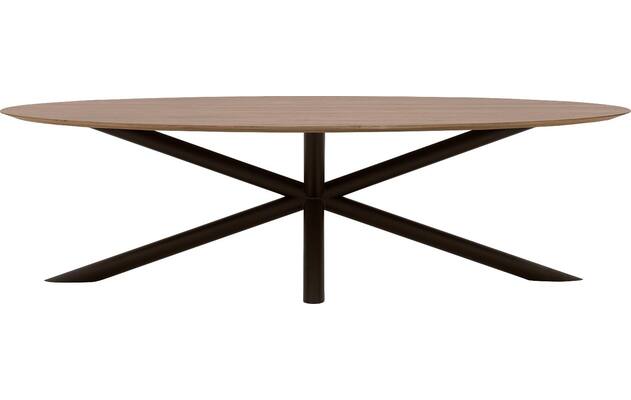 Goossens excellent eettafel gs 1302 blank eiken - 8216171-01