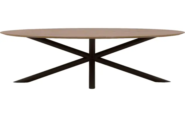 Goossens excellent eettafel gs 1302 blank eiken - 8216171-01