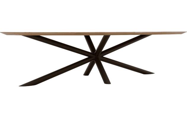 Goossens excellent eettafel gs 1302 blank eiken - 8216171-03