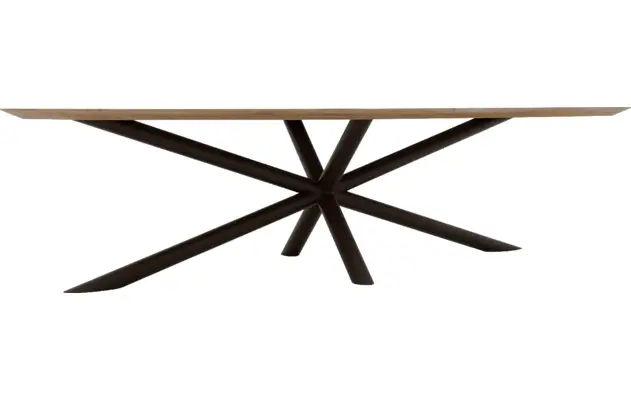 Goossens excellent eettafel gs 1302 blank eiken - 8216171-03