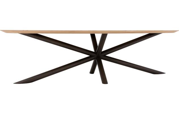 Goossens excellent eettafel gs 1302 blank eiken - 8216172-03