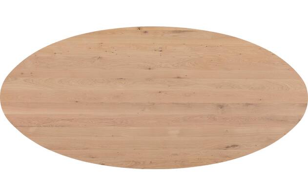 Goossens excellent eettafel gs 1302 blank eiken - 8216172-06
