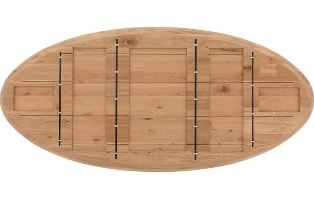 Goossens excellent eettafel gs 1302 blank eiken - 8216172-07