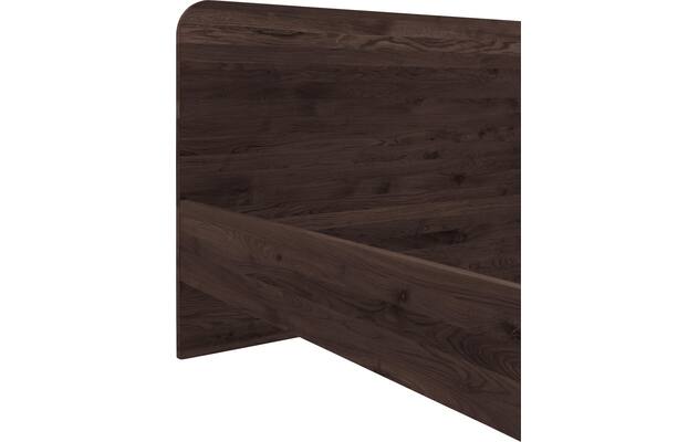 Goossens excellent bedframe curve donker bruin eiken - 8217813-10