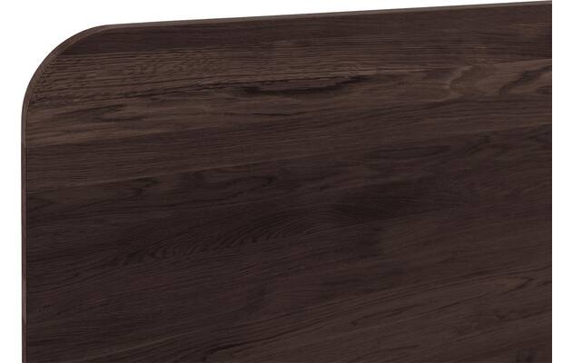 Goossens excellent bedframe curve donker bruin eiken - 8217813-13