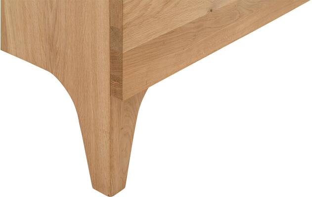 Goossens excellent ladekast curve blank eiken - 8217814-07
