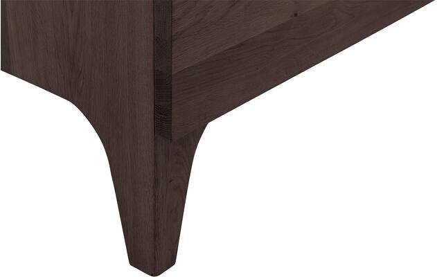 Goossens excellent ladekast curve donker bruin eiken - 8217818-07