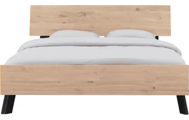 Goossens bedframe mud wit eiken - 8217824-02-A
