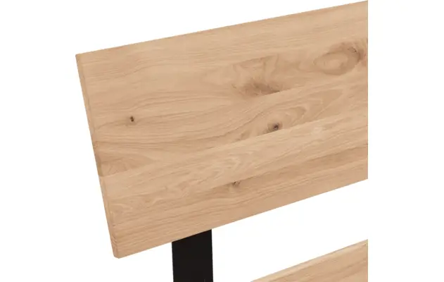 Goossens bedframe mud onbewerkt eiken - 8217827-14
