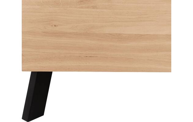 Goossens bedframe mud onbewerkt eiken - 8217827-15