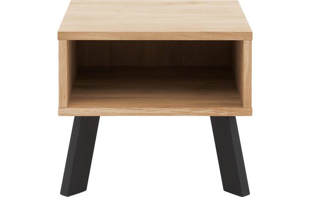 Goossens nachtkastje mud blank eiken - 8217828-02