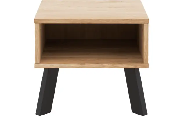 Goossens nachtkastje mud blank eiken - 8217828-02