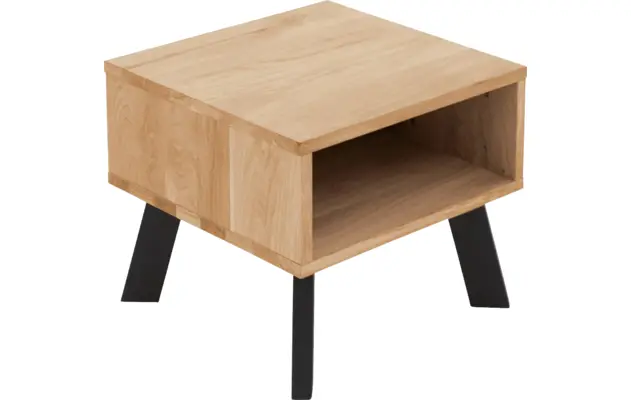 Goossens nachtkastje mud blank eiken - 8217828-03