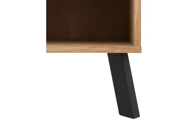 Goossens nachtkastje mud blank eiken - 8217829-04