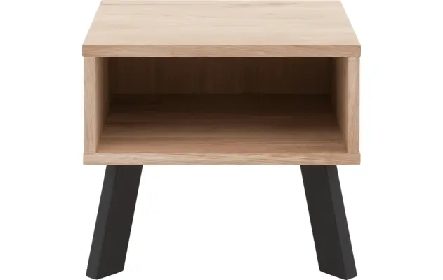 Goossens nachtkastje mud wit eiken - 8217831-02
