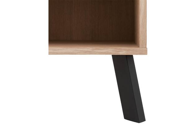 Goossens nachtkastje mud wit eiken - 8217831-04