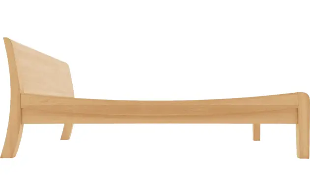 Goossens excellent bedframe donna blank eiken - 8217835-10