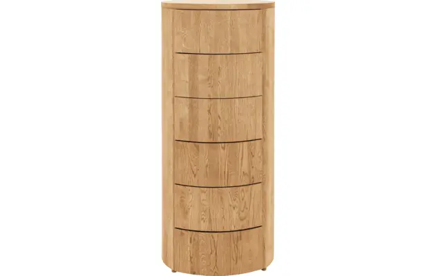 Goossens excellent ladekast donna blank eiken - 8217839-01