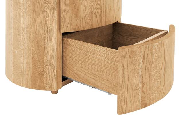 Goossens excellent ladekast donna blank eiken - 8217839-04