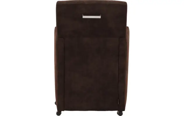 Goossens eetkamerstoel oliver bruin microvezel - 8217916-04