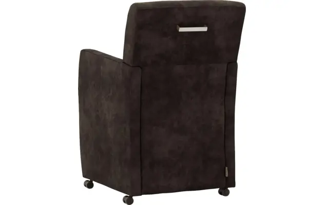 Goossens eetkamerstoel oliver grijs microvezel - 8217917-02