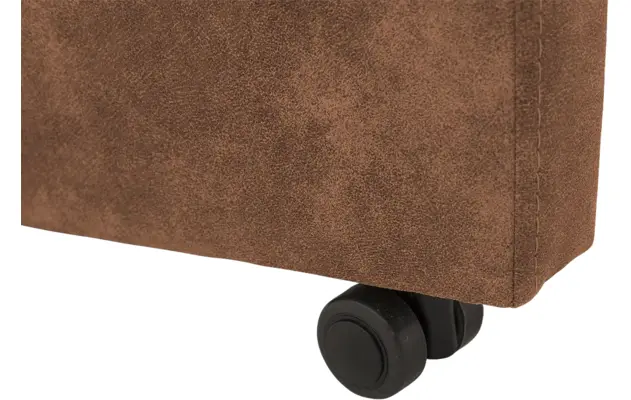 Goossens eetkamerstoel oliver bruin microvezel - 8217918-06