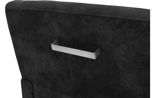 Goossens eetkamerstoel oliver grijs microvezel - 8217921-07