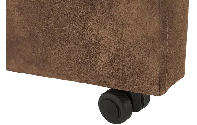 Goossens eetkamerstoel oliver bruin microvezel - 8217922-06