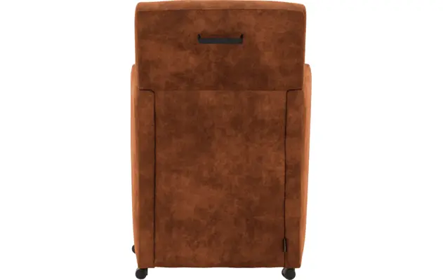 Goossens eetkamerstoel oliver bruin microvezel - 8217929-04